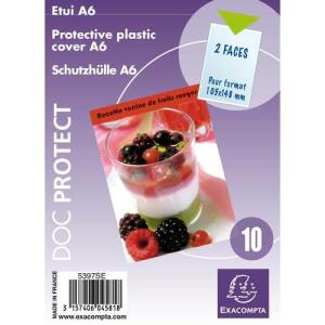 Exacompta Schutzhülle A6 10St