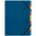 Exacompta Ordnungsmappe A4 12tlg blau