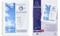 Exacompta Schutzhülle A4 o Lasche 25mm 10St