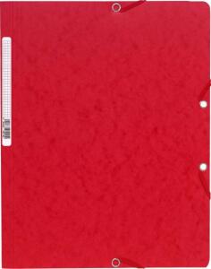 Exacompta Eckspannmappe A4+ mE Manila rot