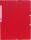 Exacompta Eckspannmappe A4+ mE Manila rot