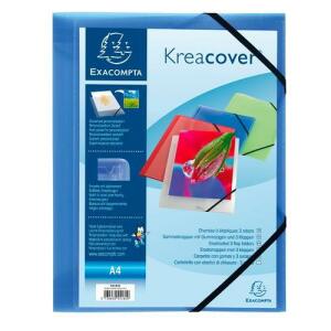 Exacompta Sammelmappe A4 PP KC Transp. bl