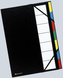 Exacompta Ordnungsmappe A4 Ordo 7tlg schwarz