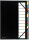 Exacompta Ordnungsmappe Ordo 12tlg schwarz