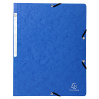 Exacompta Eckspannmappe A4+ mE Manila blau