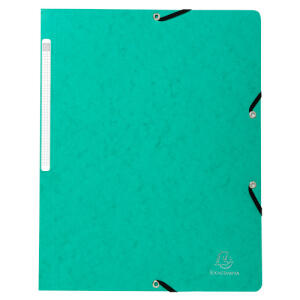 Exacompta Eckspannmap A4+ mE Manila 355g gn