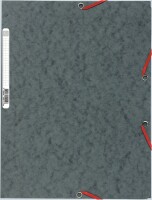 Exacompta Sammelmappe 3Kla/Gz Etikett grau