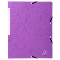 Exacompta Eckspannmappe A4+ mE Manila violett
