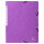 Exacompta Eckspannmappe A4+ mE Manila violett