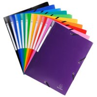Exacompta Sammelmappe A4 mE PP 0,5mm Opak sort.