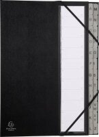 Exacompta Ordnungsmappe Ordo 24F A-Z schw