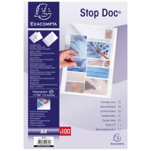Exacompta Aktensichthüllen Stop Doc 100St