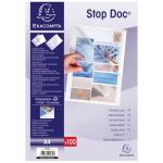 Exacompta Aktensichthüllen Stop Doc 100St