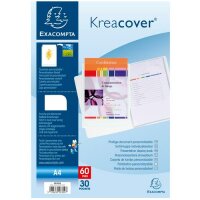 Exacompta Sichtmappe A4 KC weiß 30Hüllen