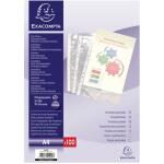 Exacompta Prospekthülle A4 PP glatt 90µ 100St