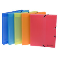 Exacompta Archivbox 25mm Linicolor sort