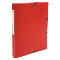 Exacompta Archivbox mE 25mm PP 0,8mm rot