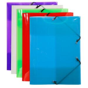 Exacompta Sammelmappe A3 PP Crystal sort