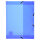 Exacompta Archivbox 40mm Linicolor blau