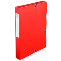 Exacompta Archivbox OPAK PP R40mm rot