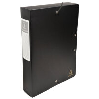 Exacompta Archivbox OPAK PP R60mm schwarz