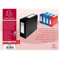 Exacompta Archivbox 100mm PP m. Dr. schwarz