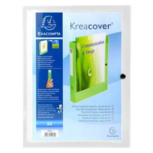 Exacompta Archivbox KC 40mm Rü PP 0,7mm tra.