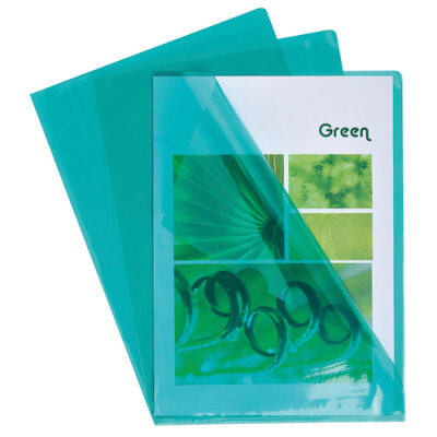 Exacompta Aktensichthülle A4 PVC gl 10St grün