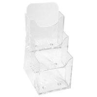 Exacompta Prospekthalter DL 3F Pres. glasklar