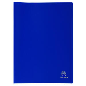 Exacompta Sichtmappe A4 100 Hüllen blau