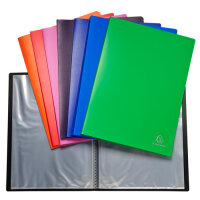 Exacompta Sichtmappe Opak PP 0,5mm A4 20Hül sort.