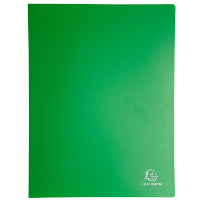 Exacompta Sichtmappe Opak PP 0,5mm A4 40 Hül sort.