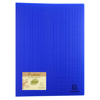 Exacompta Sichtmappe Forever PP 40 Hül blau