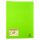 Exacompta EXA Sichtmappe aus festem Recycling PP 700µ 40 Hüllen Forever, für Format DIN A4 Zitrusgrün