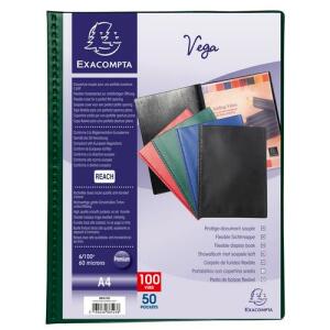 Exacompta Sichtmappe VEGA blickdicht 50 Hü gn