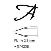 Brause Kalligraphie Füller 2,3mm