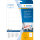 Herma Etiketten ablösbar 88,9 x 33,8 mm weiss 25 Bl 400 Etik. LaserInkCopy