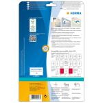 Herma Etiketten für Adressen ablösbar 99,1 x 42,3 mm weiss 25 Bl 300 Etik. LaserInkCopy