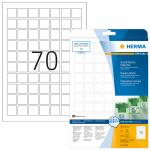 Herma Etiketten ablösbar 24 x 24 mm weiss 25 Bl 1750...