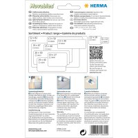 Herma Vielzwecketiketten ablösbar 8 x 12 mm weiss 24 Bl 2880 Etik. Handbeschriftung