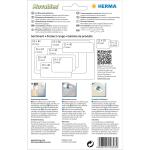 Herma Vielzwecketiketten ablösbar 12 x 18 mm weiss 24 Bl 1344 Etik. Handbeschriftung