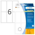 Herma Vielzwecketiketten ablösbar 34 x 67 mm weiss...