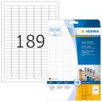 Herma Etiketten Power stark haftend 25,4 x 10 mm weiss 25...