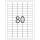 Herma Etiketten Power stark haftend 35,6 x 16,9 mm weiss 25 Bl 2000 Etik. LaserInkCopy