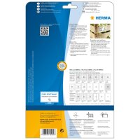 Herma Etiketten Power stark haftend 105 x 148 mm weiss 25 Bl 100 Etik. LaserInkCopy