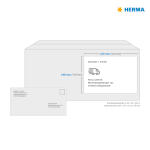 Herma Etiketten Power stark haftend 210 x 148 mm weiss 25 Bl 50 Etik. LaserInkCopy