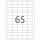 Herma Etiketten Power stark haftend 38,1 x 21,2 mm weiss 25 Bl 1625 Etik. LaserInkCopy