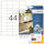 Herma Etiketten Power stark haftend 48,3 x 25,4 mm weiss 25 Bl 1100 Etik. LaserInkCopy