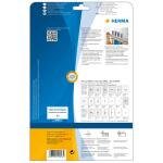 Herma Etiketten Power stark haftend 25,4 x 16,9 mm weiss 25 Bl 2800 Etik. LaserInkCopy