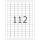 Herma Etiketten stark haftend 25,4 x 16,9 mm weiss 25 Bl 2800 Etik.